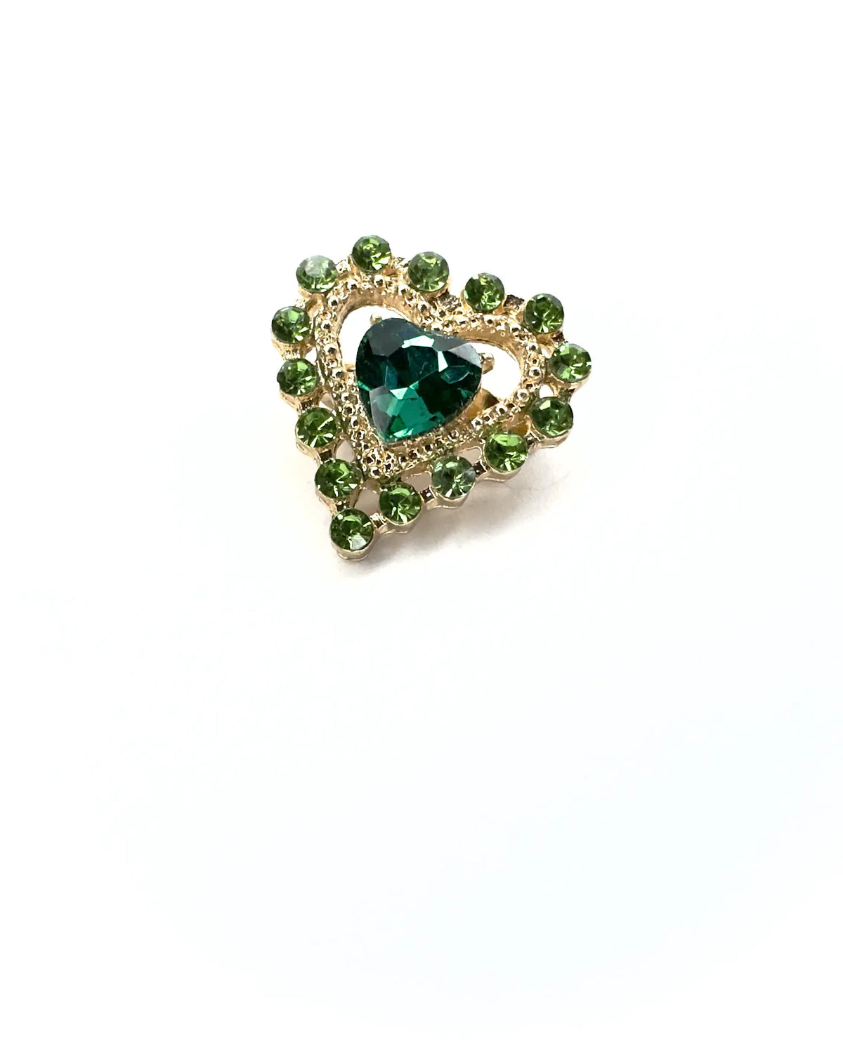 Spilla mini cuore Pietra