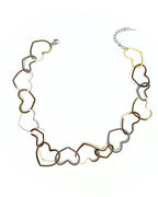 Collana girocollo Cuori mixed