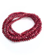 Collana lunga in vetro cristallo Essential