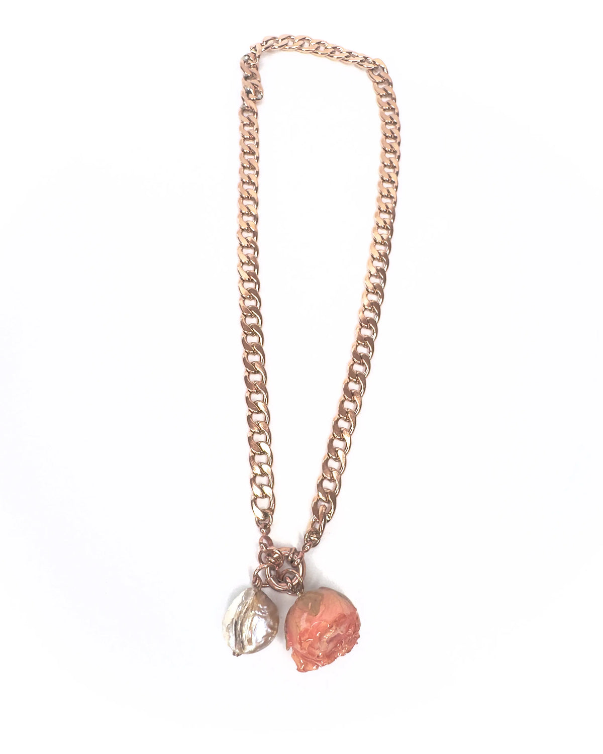 Collana rosa Eterna Botanic 1