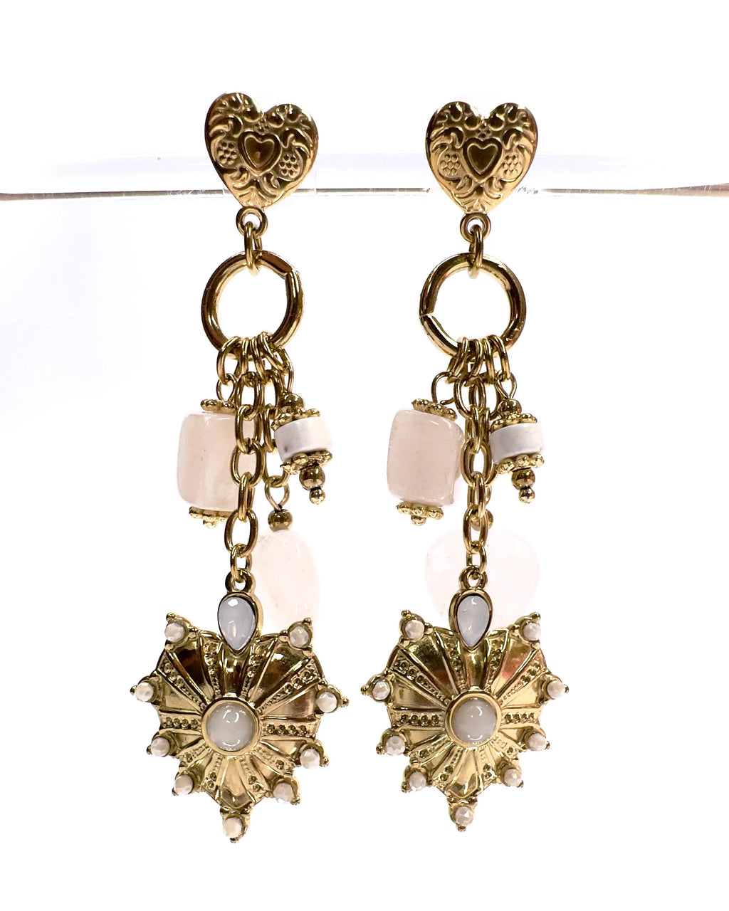 Orecchini Cuore grandioso charms