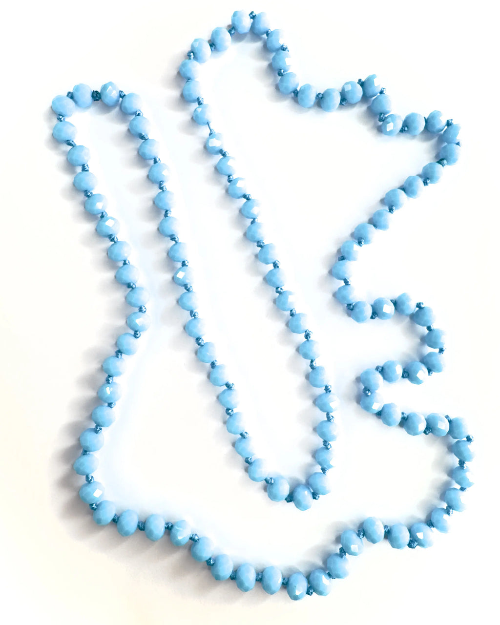 Collana lunga in vetro Cristallo