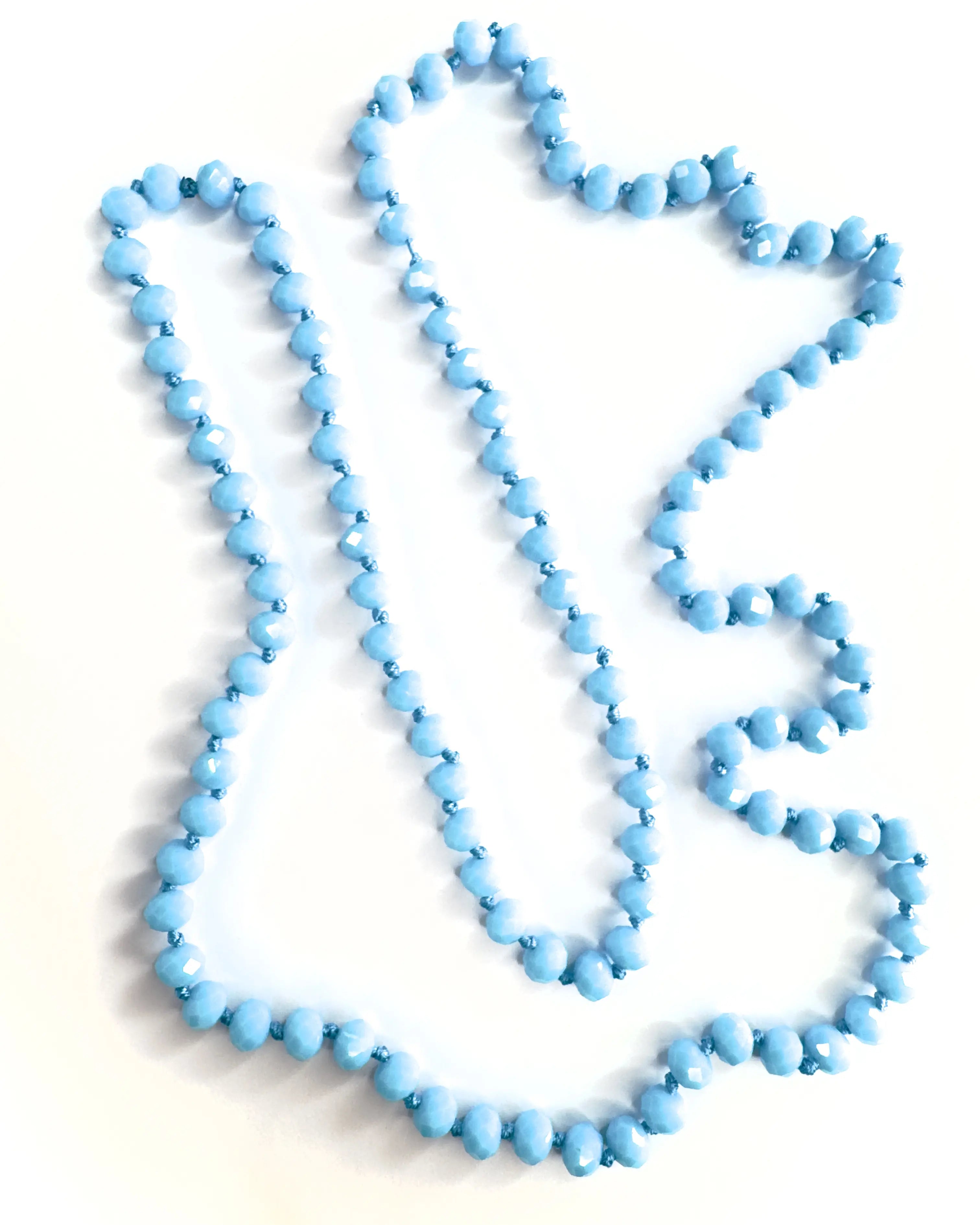 Collana lunga in vetro Cristallo