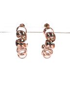 Orecchini cerchio midi Fusillo Rose’