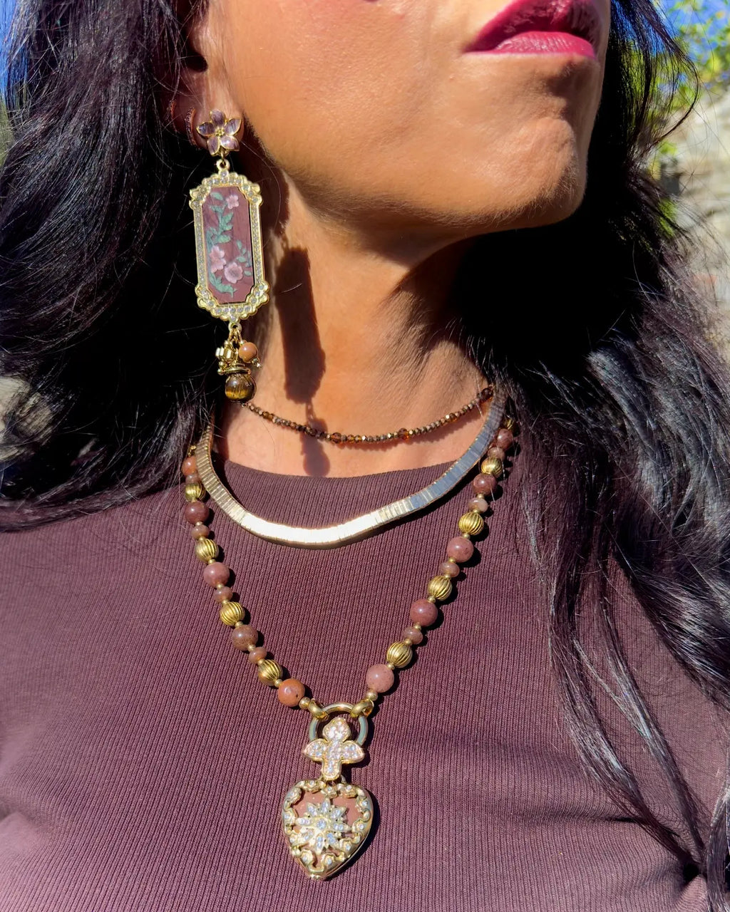 Collana Cuore del Deserto