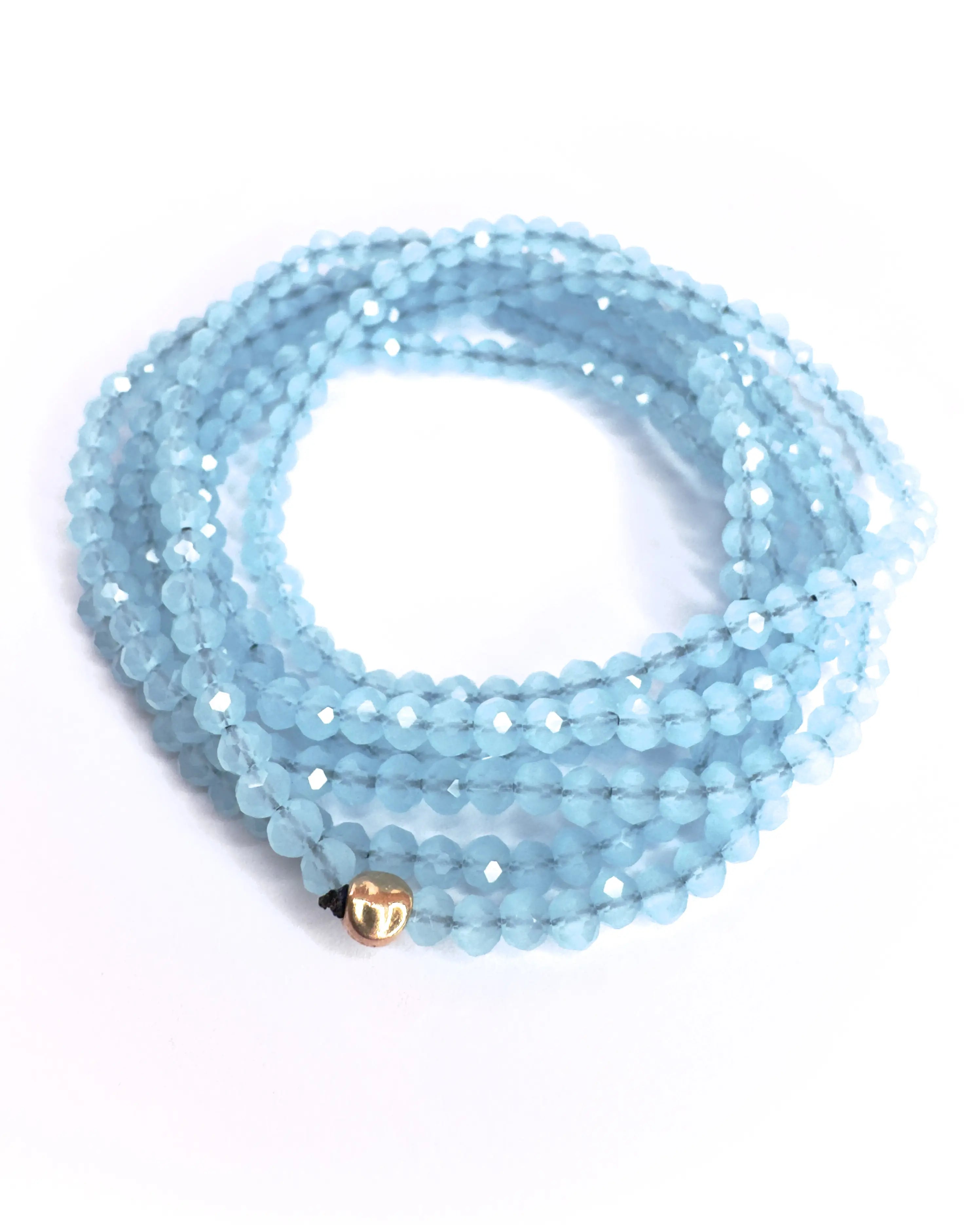 Collana lunga in vetro cristallo Essential