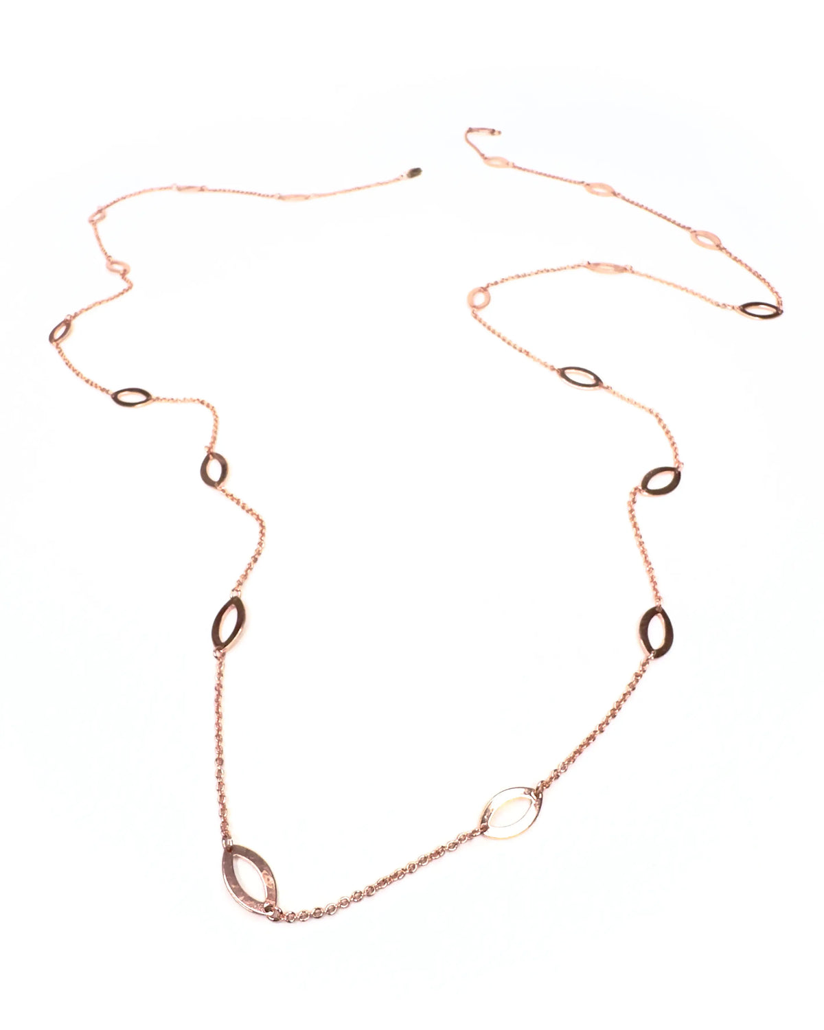 Collana lunga Ovalissima Rosé