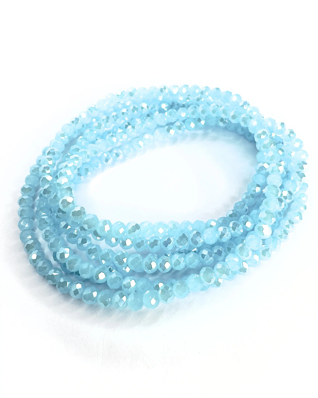 Collana lunga in vetro cristallo Essential
