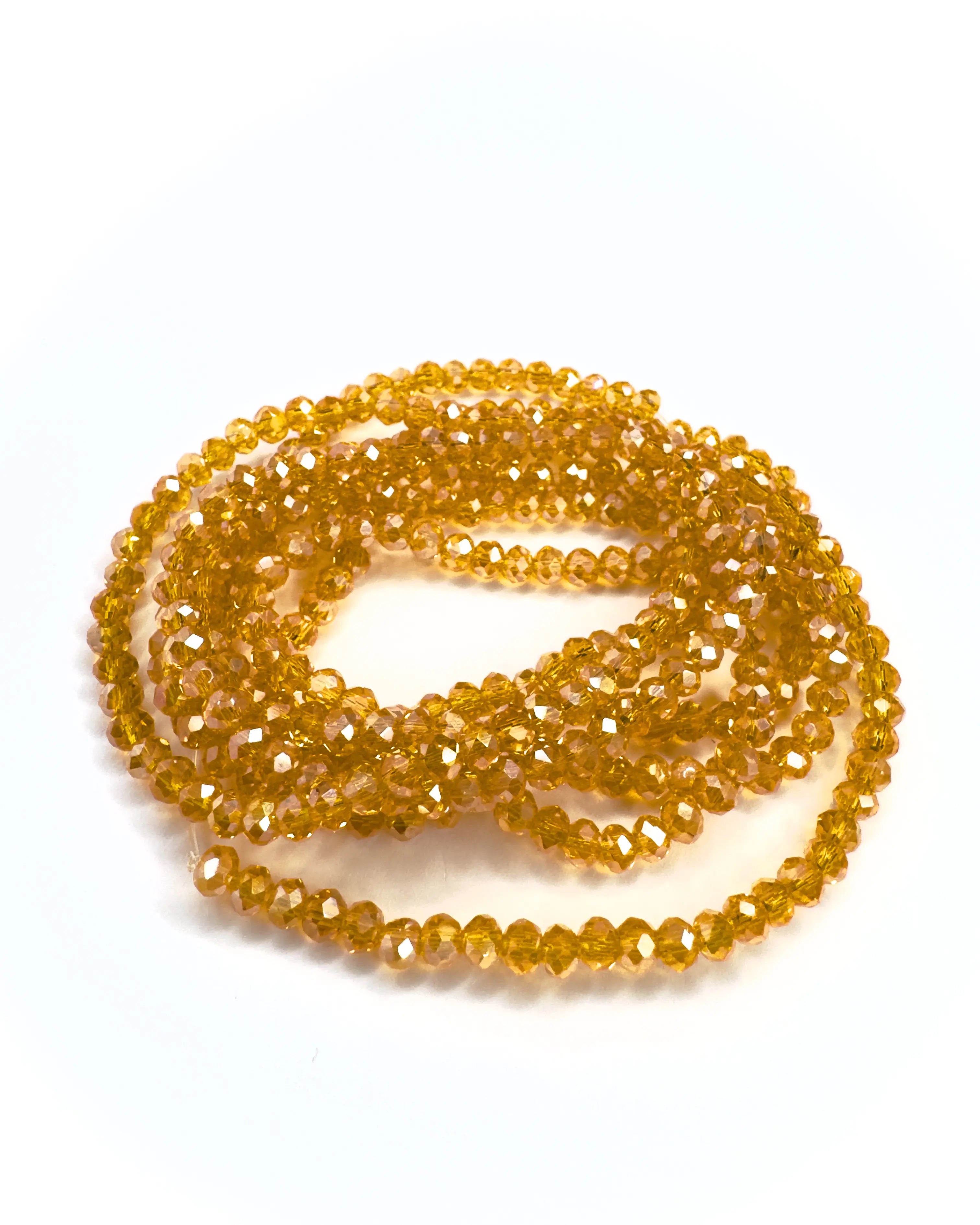 Collana lunga in vetro cristallo Essential
