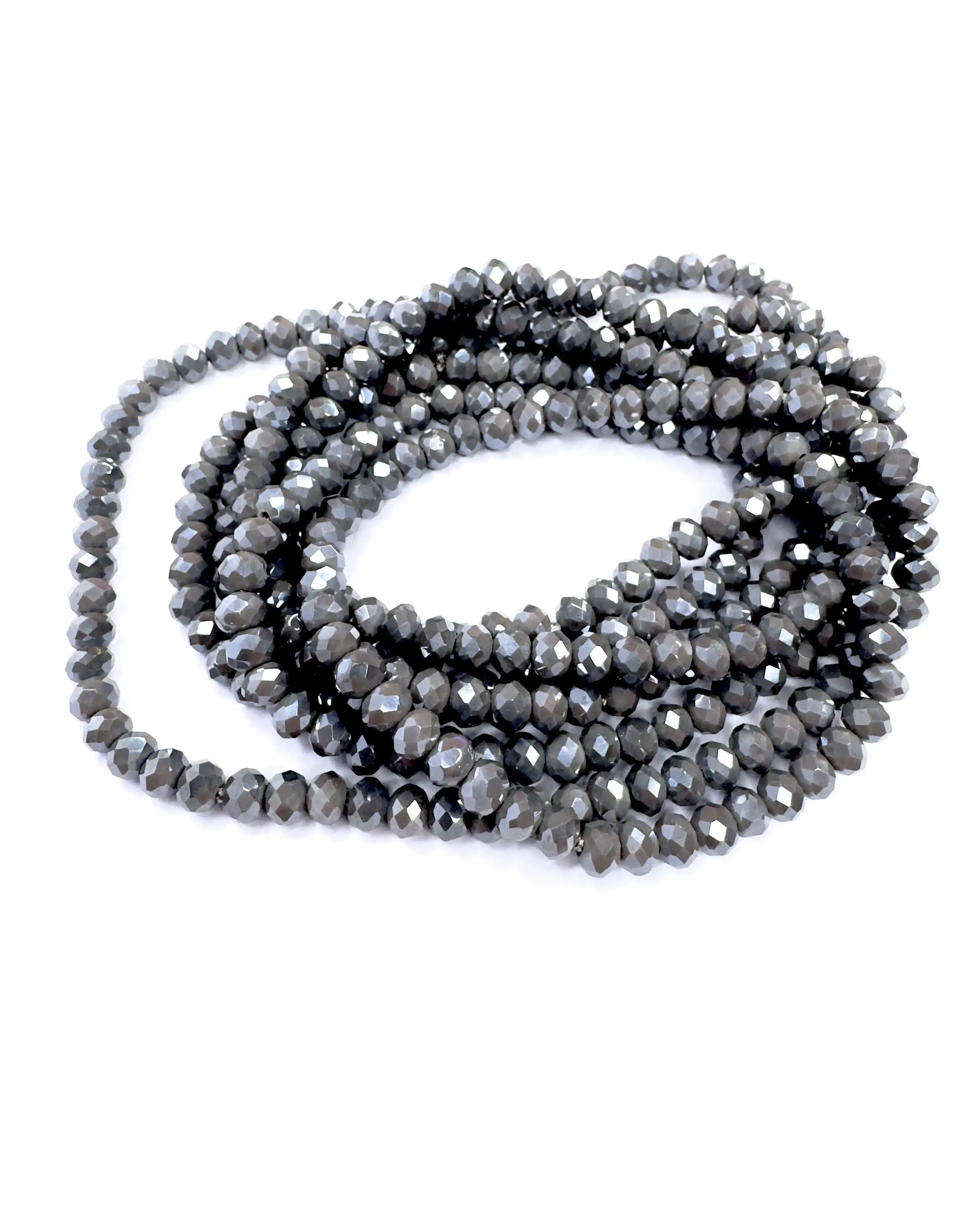 Collana Lunga in vetro cristallo Pure