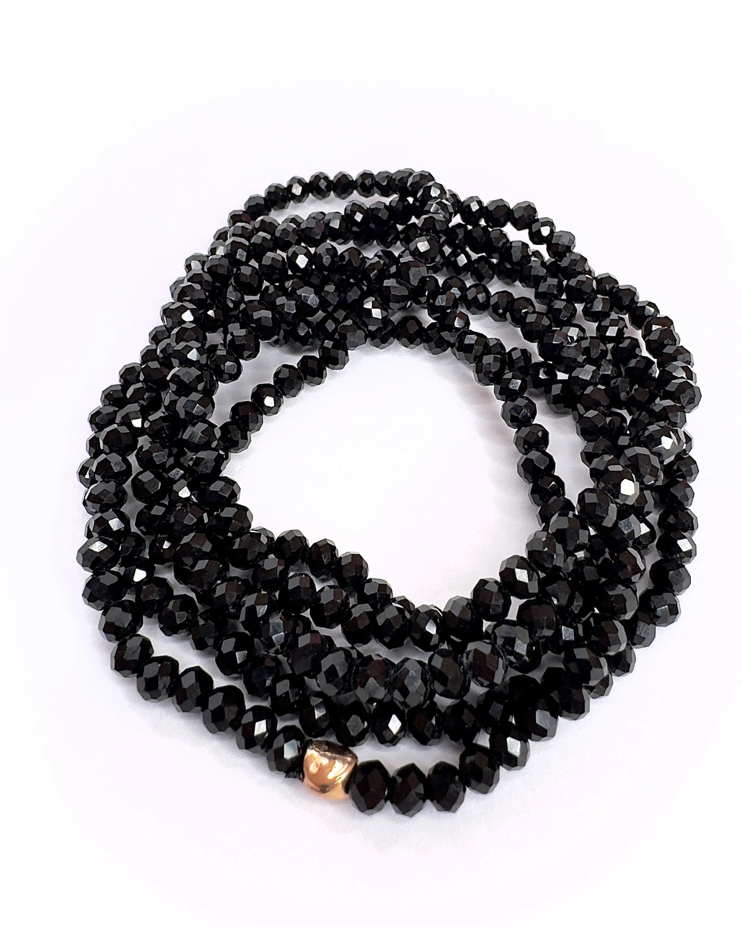 Collana lunga in vetro cristallo Essential