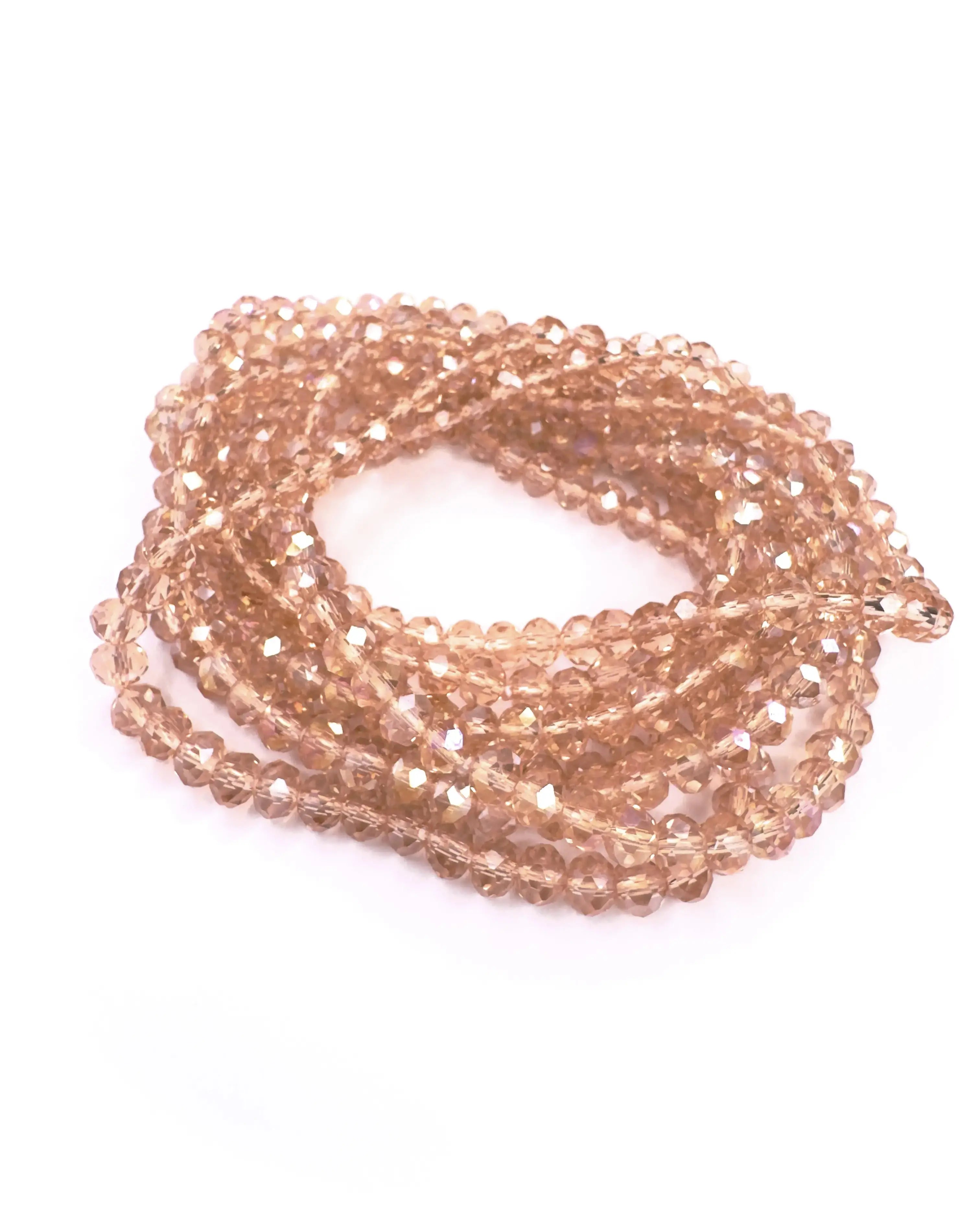 Collana Lunga in vetro cristallo Pure
