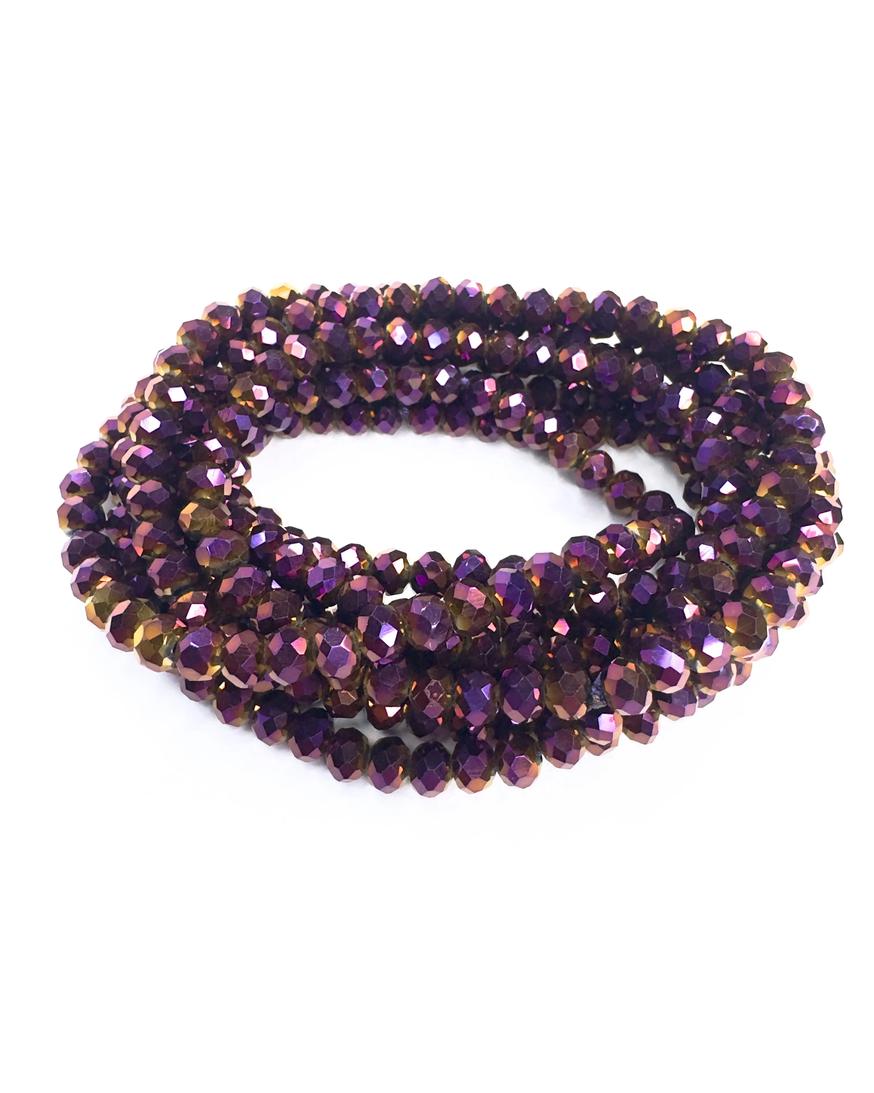 Collana Lunga in vetro cristallo Pure
