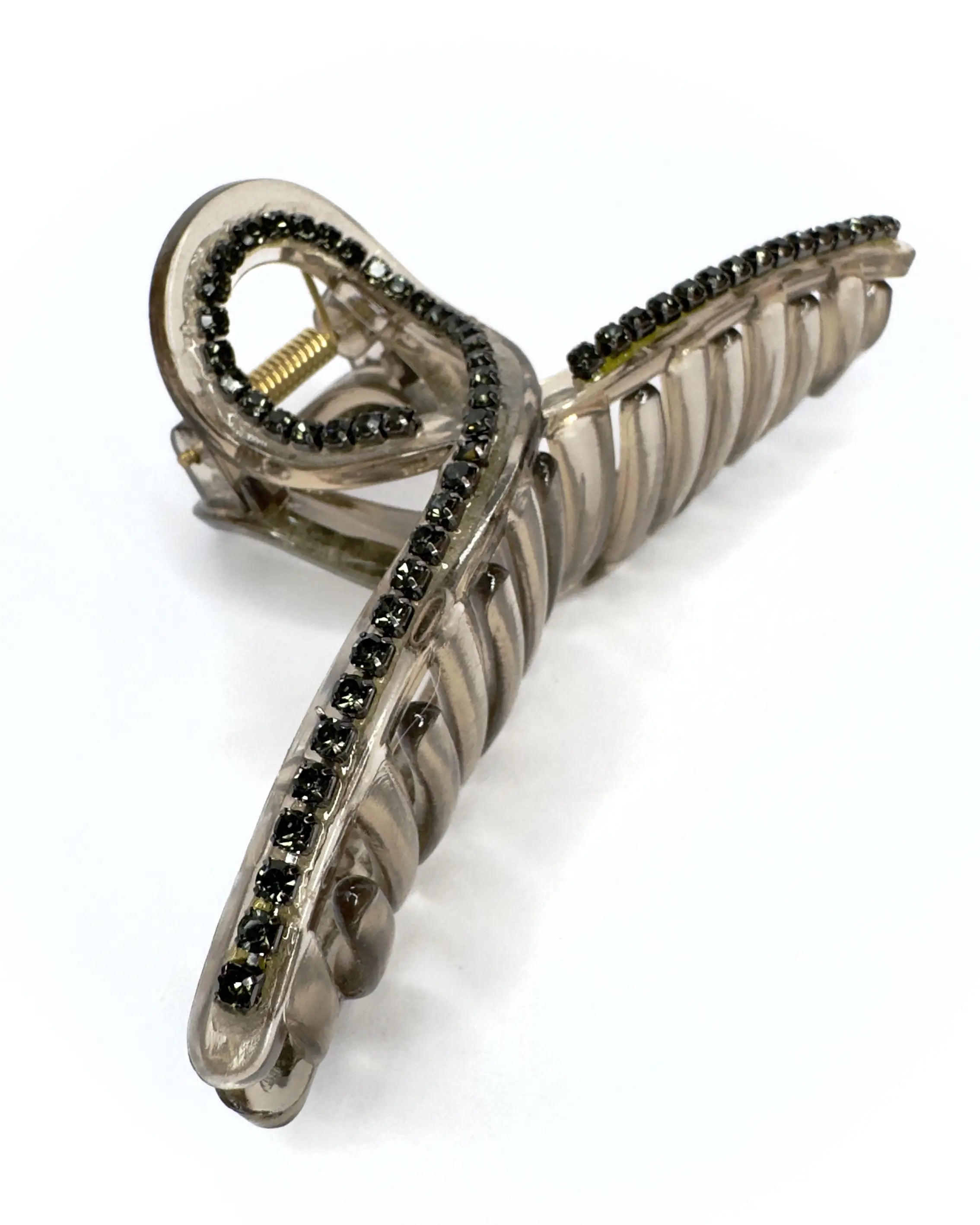 Pinza nodo con strass