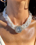 Collier perla brillante