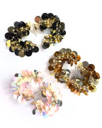 Orecchini paillettes
