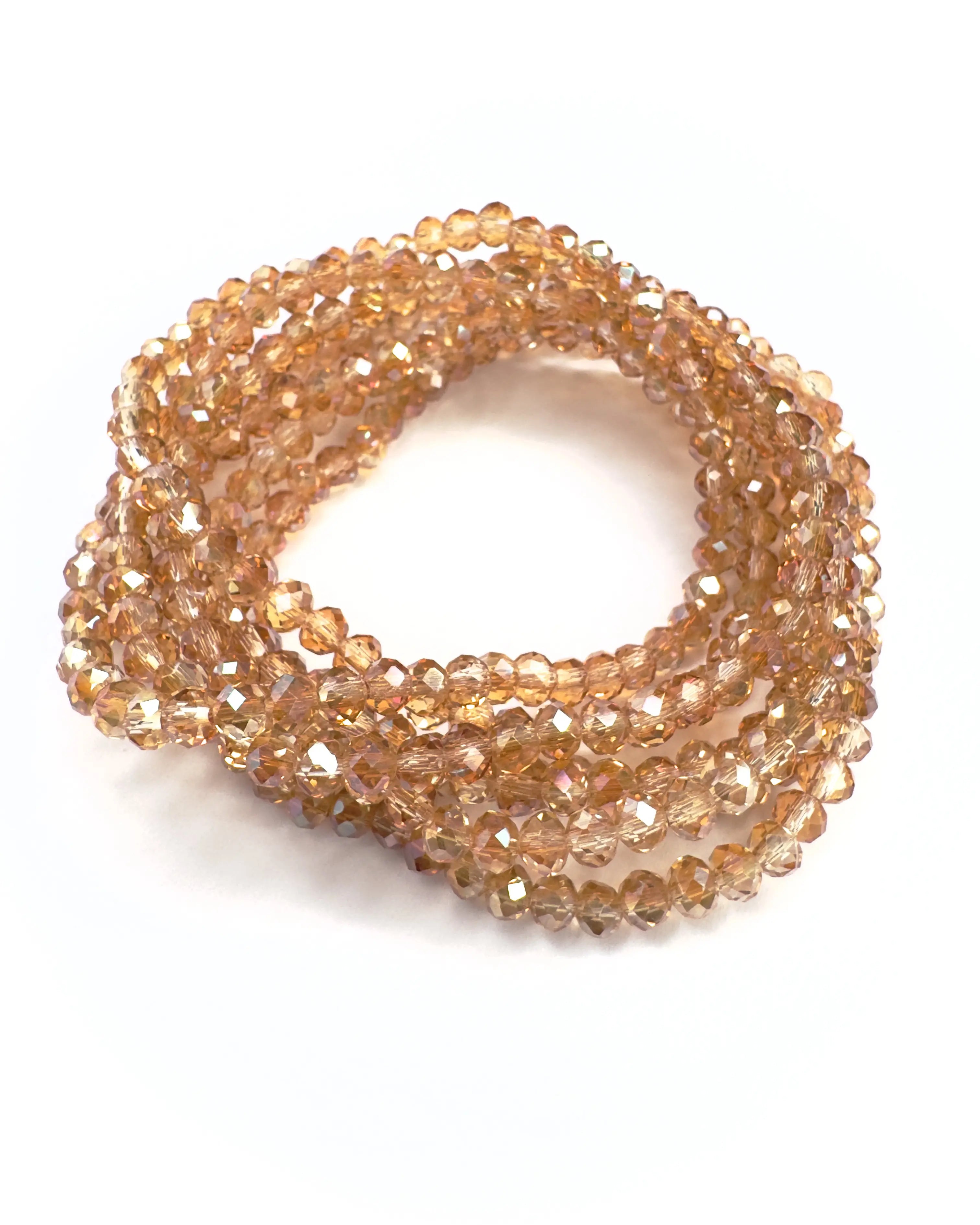 Collana lunga in vetro cristallo Essential