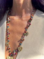 Collana Bisanzio Cuori Charms