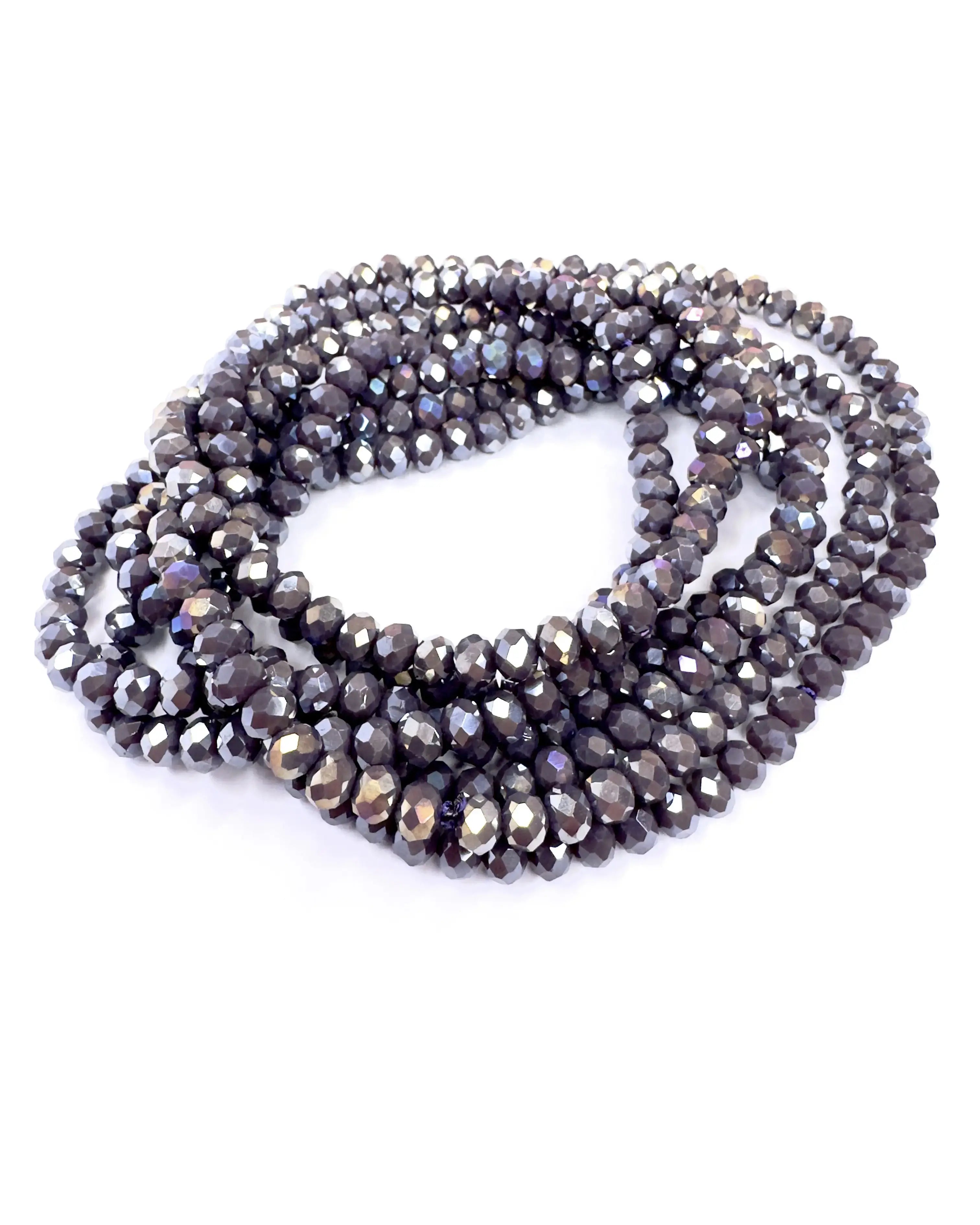 Collana Lunga in vetro cristallo Pure