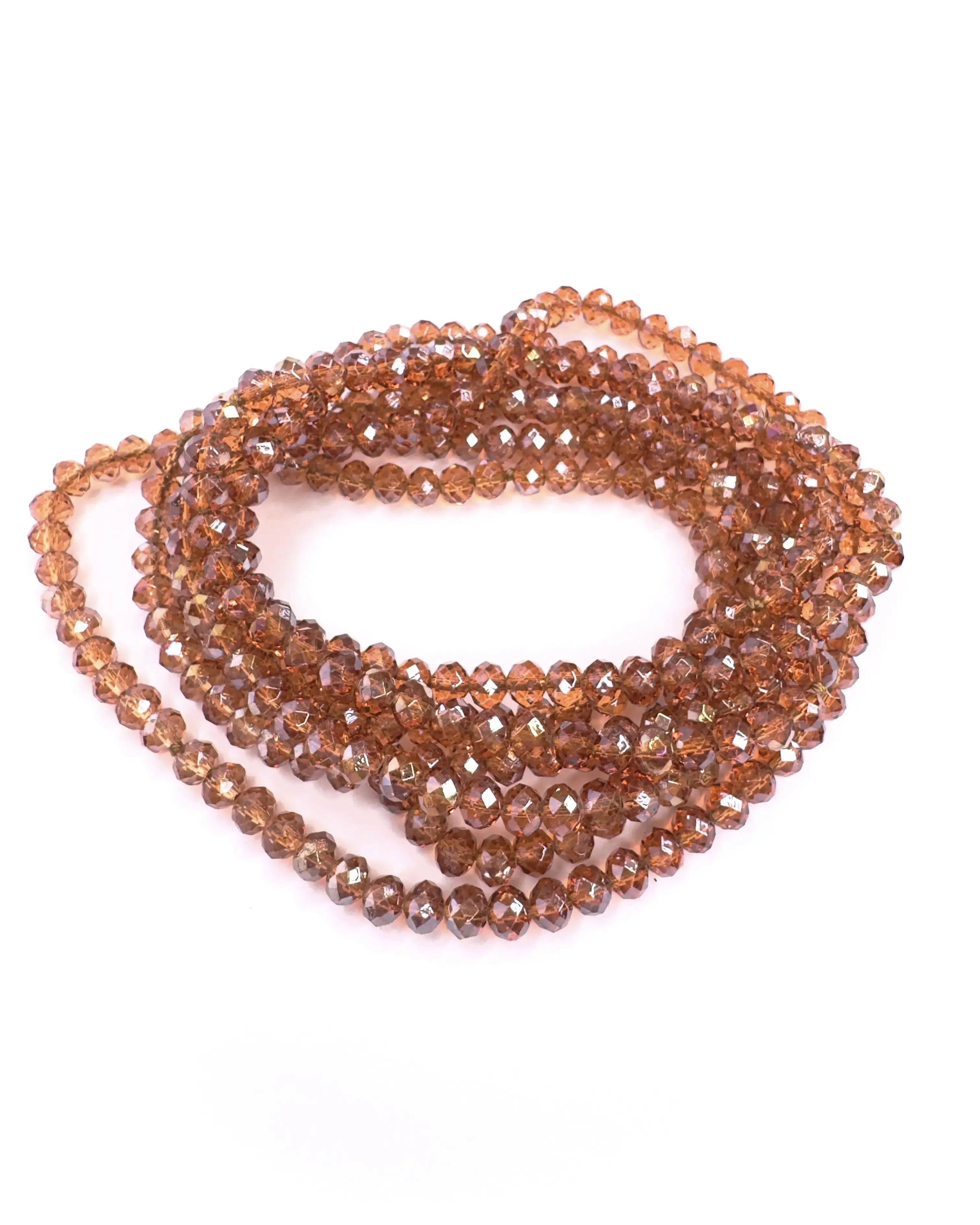 Collana Lunga in vetro cristallo Pure
