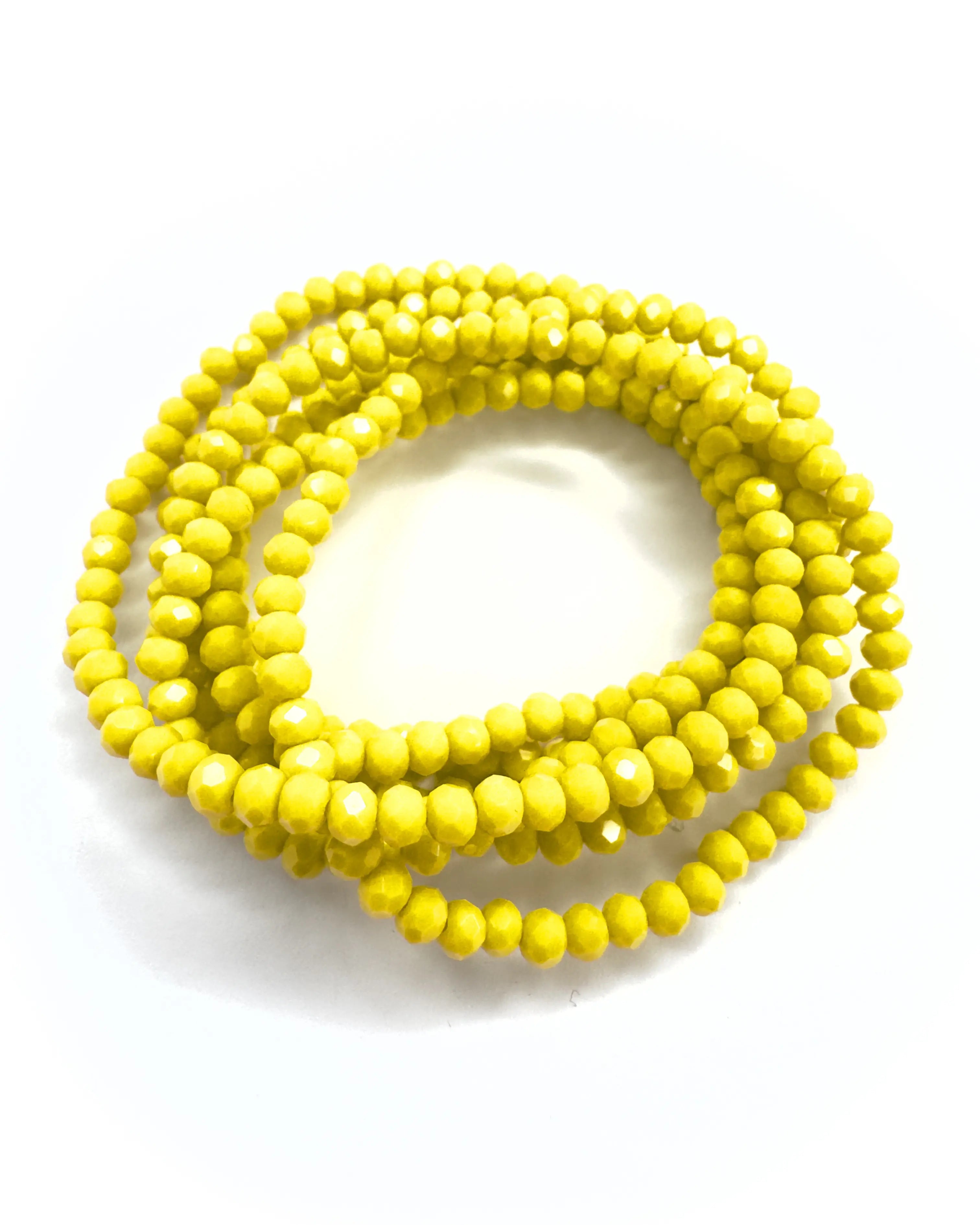 Collana lunga in vetro cristallo Essential