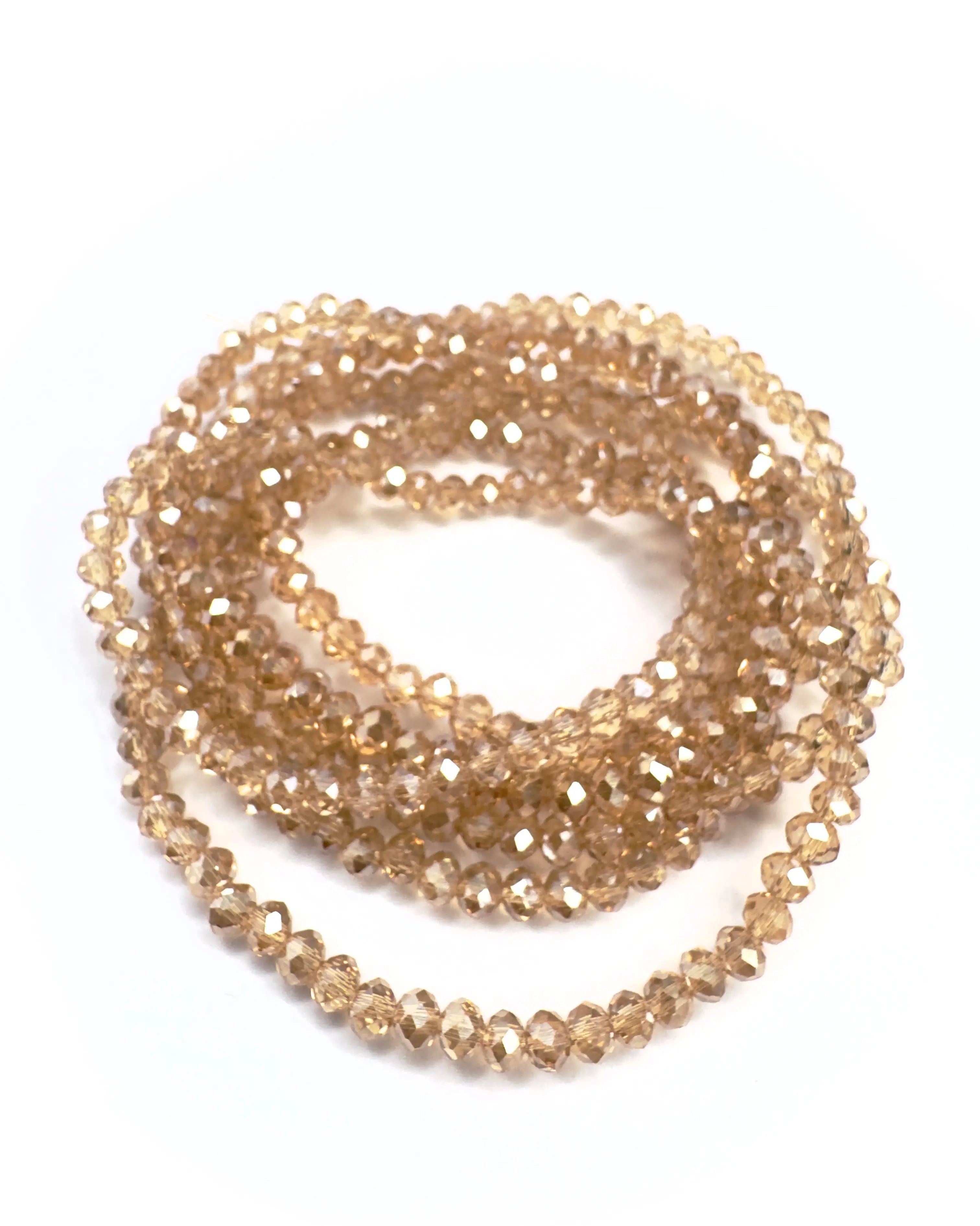 Collana lunga in vetro cristallo Essential