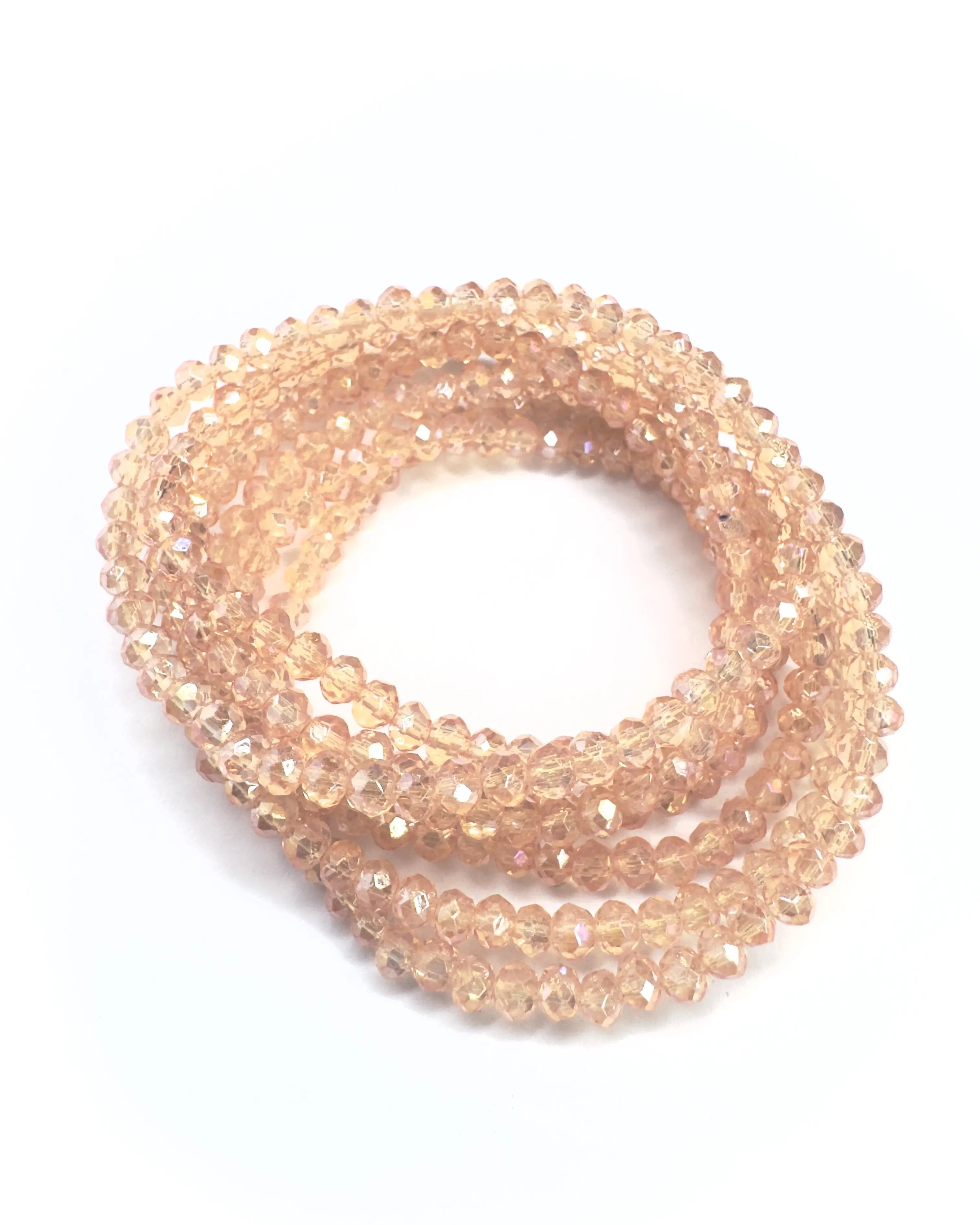 Collana lunga in vetro cristallo Essential