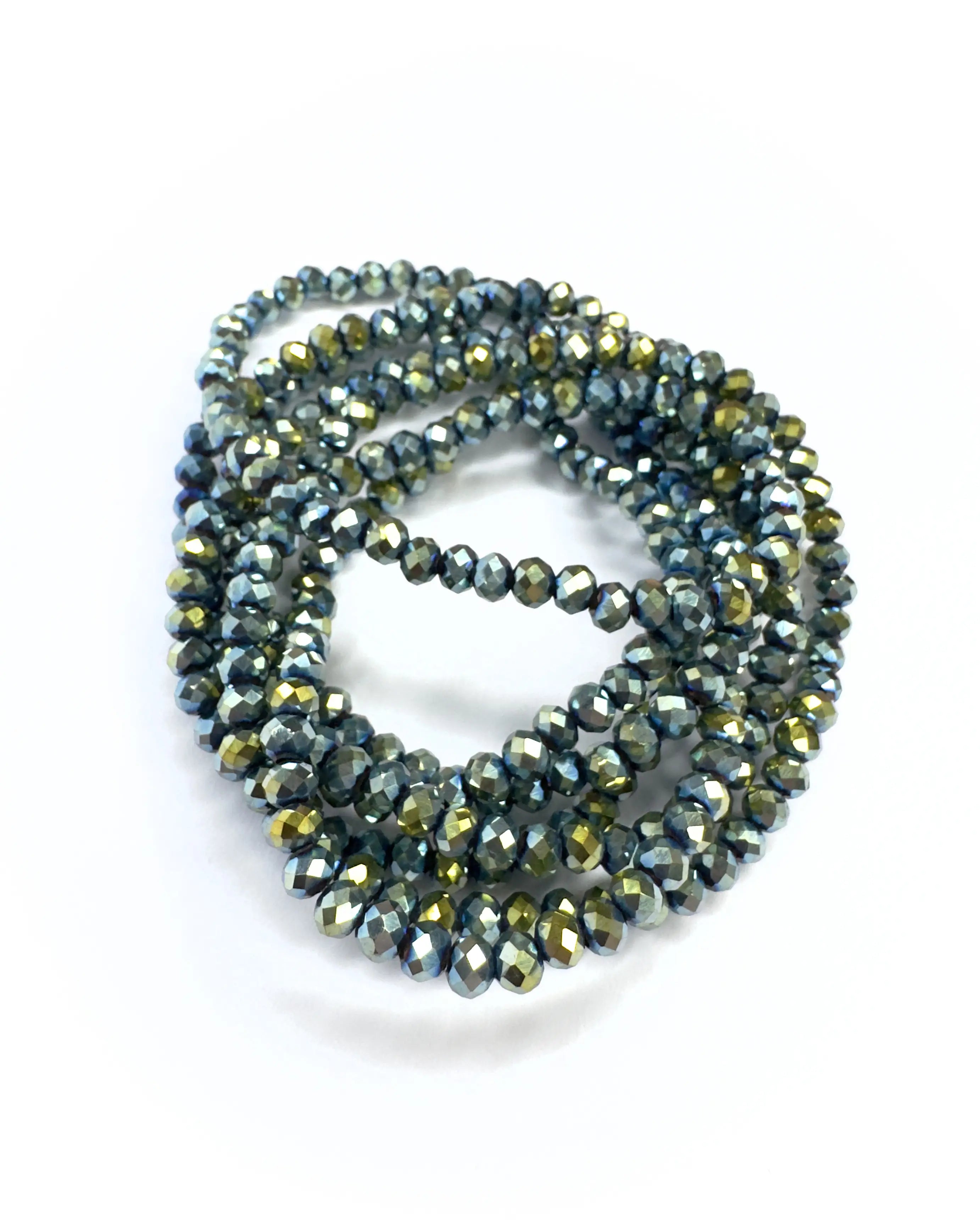 Collana lunga in vetro cristallo Essential