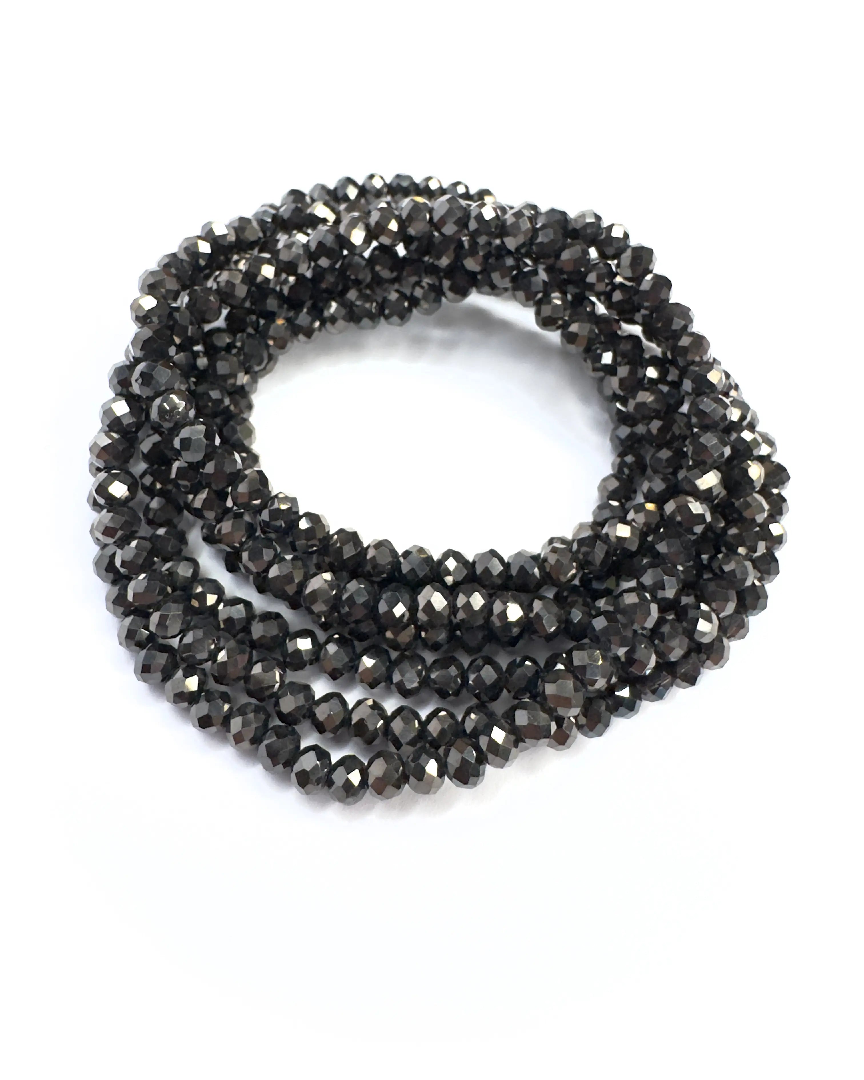 Collana lunga in vetro cristallo Essential