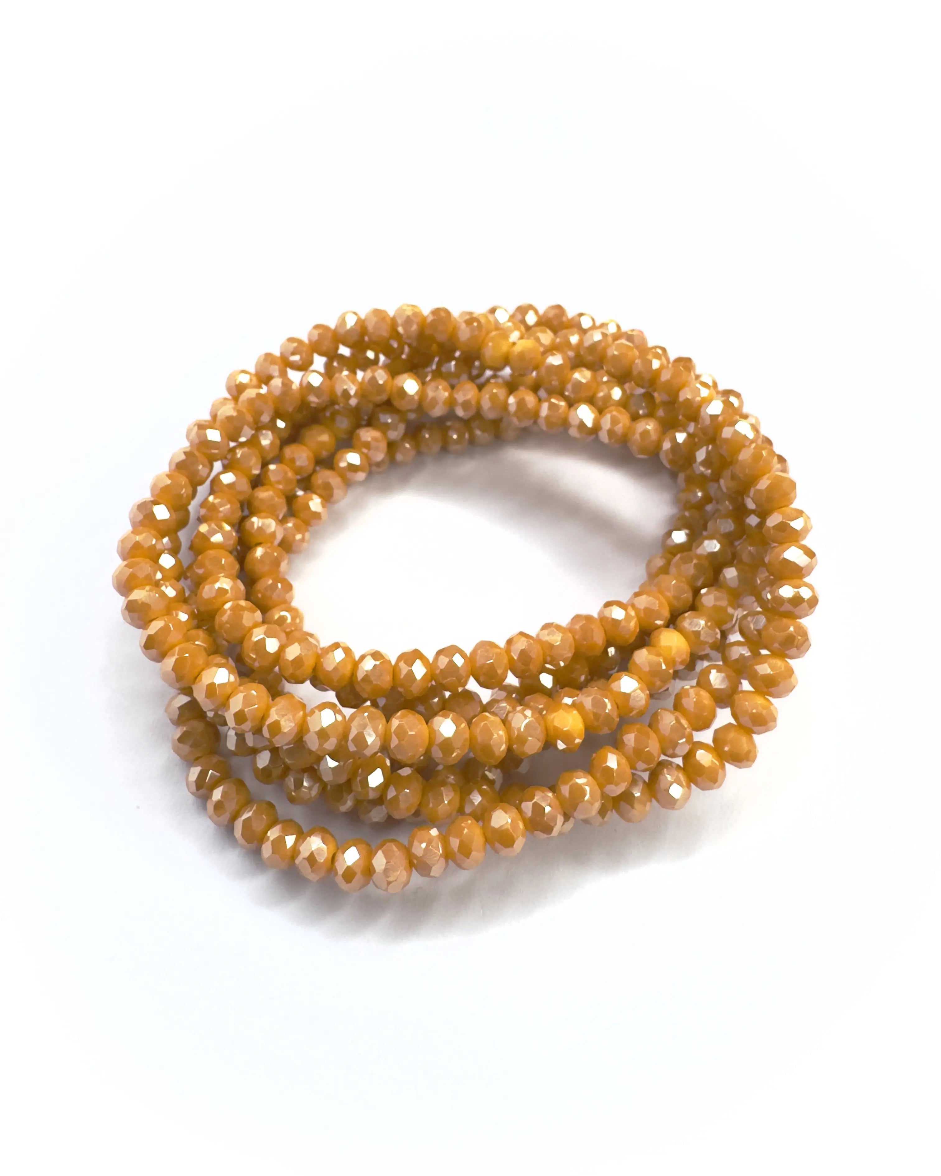 Collana lunga in vetro cristallo Essential