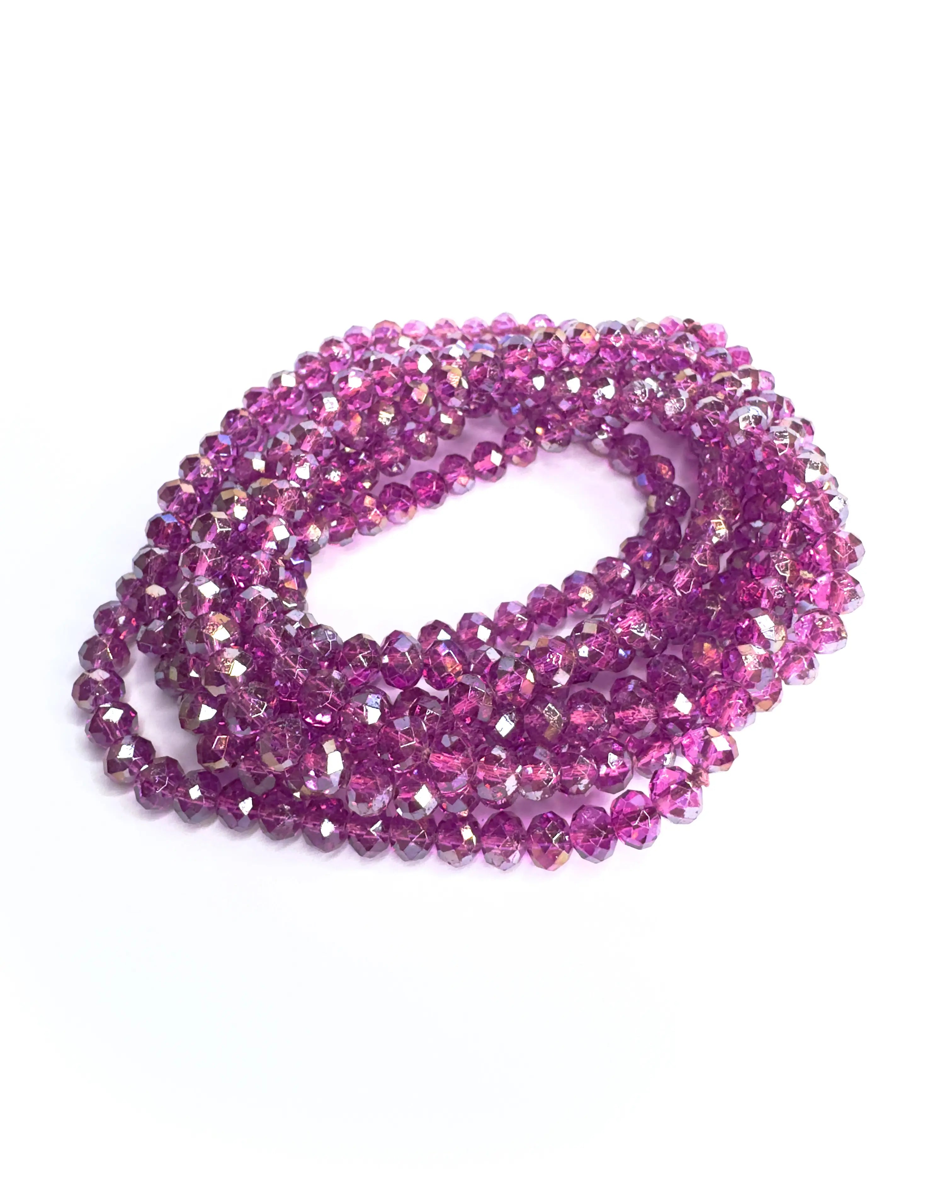 Collana Lunga in vetro cristallo Pure
