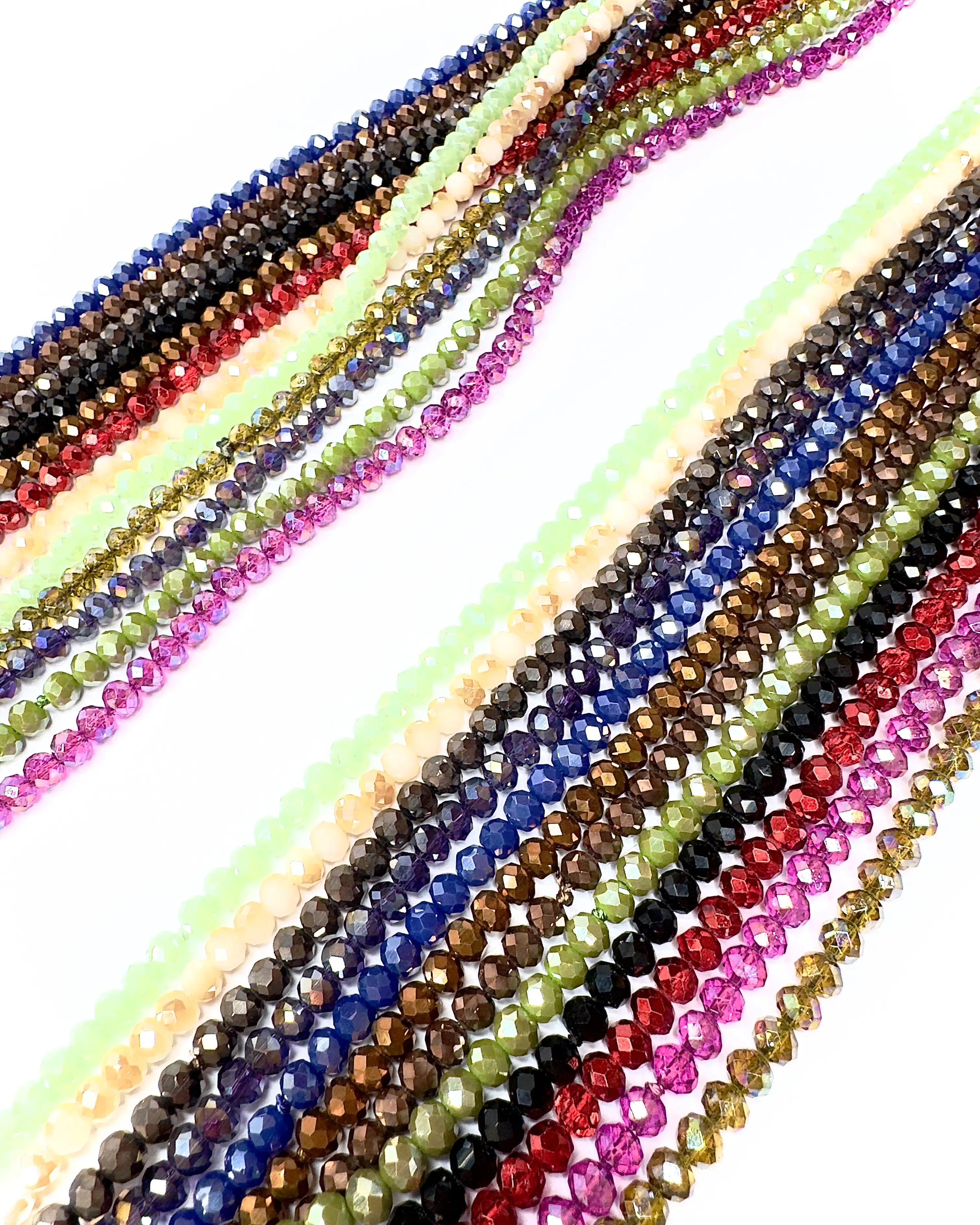 Collana Lunga in vetro cristallo Pure