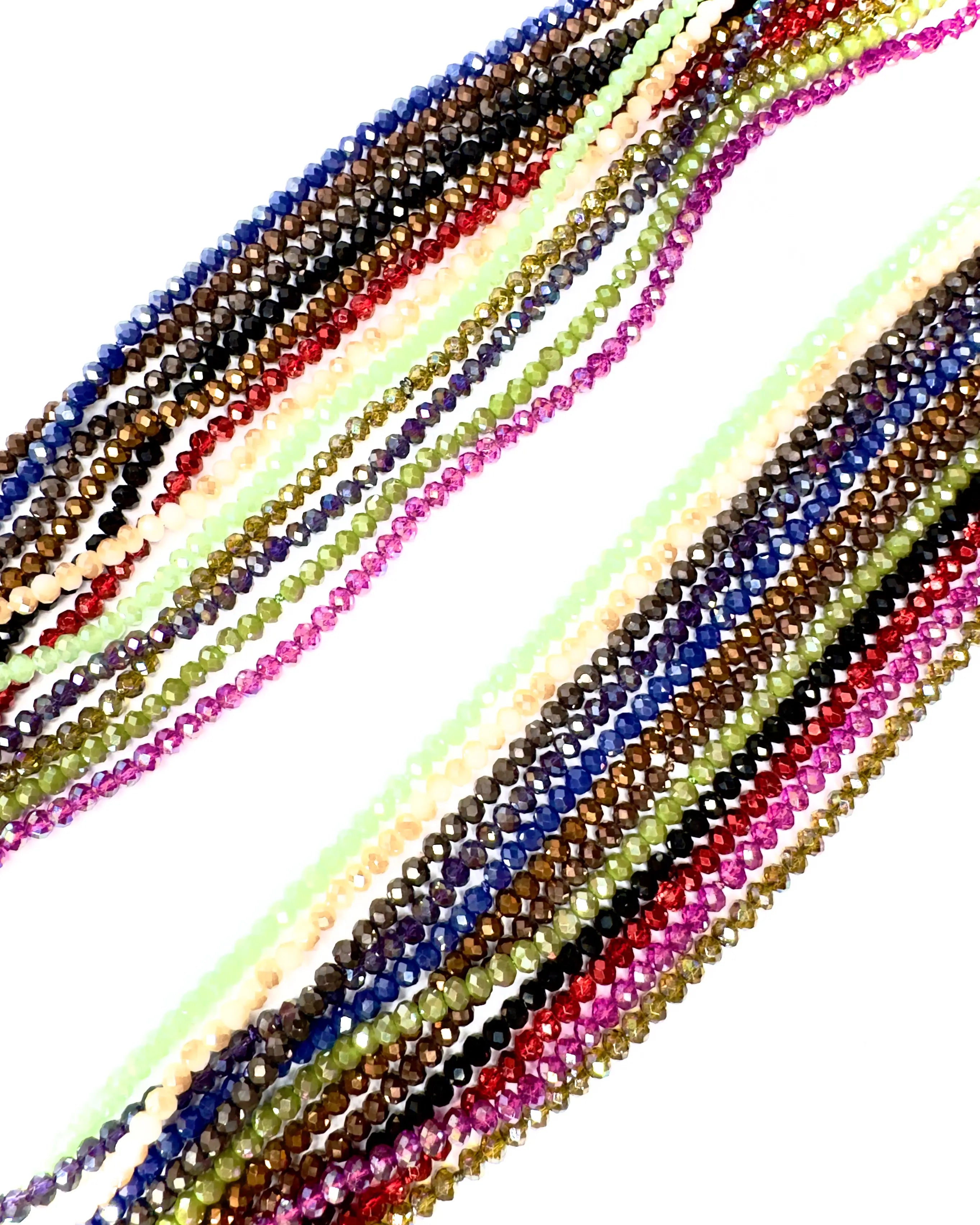 Collana Lunga in vetro cristallo Pure