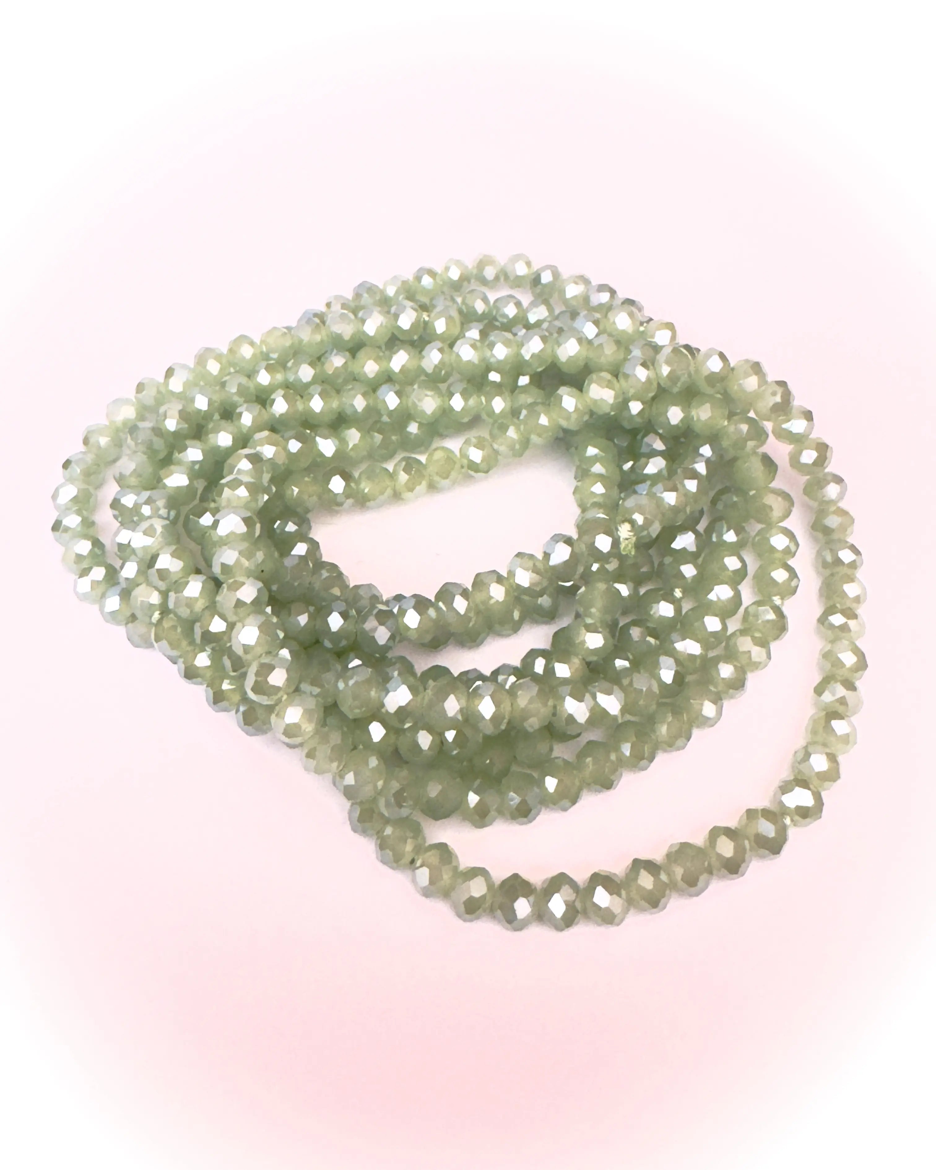 Collana Lunga in vetro cristallo Pure