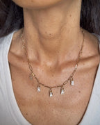 Collana Rettangoli charms Rose’