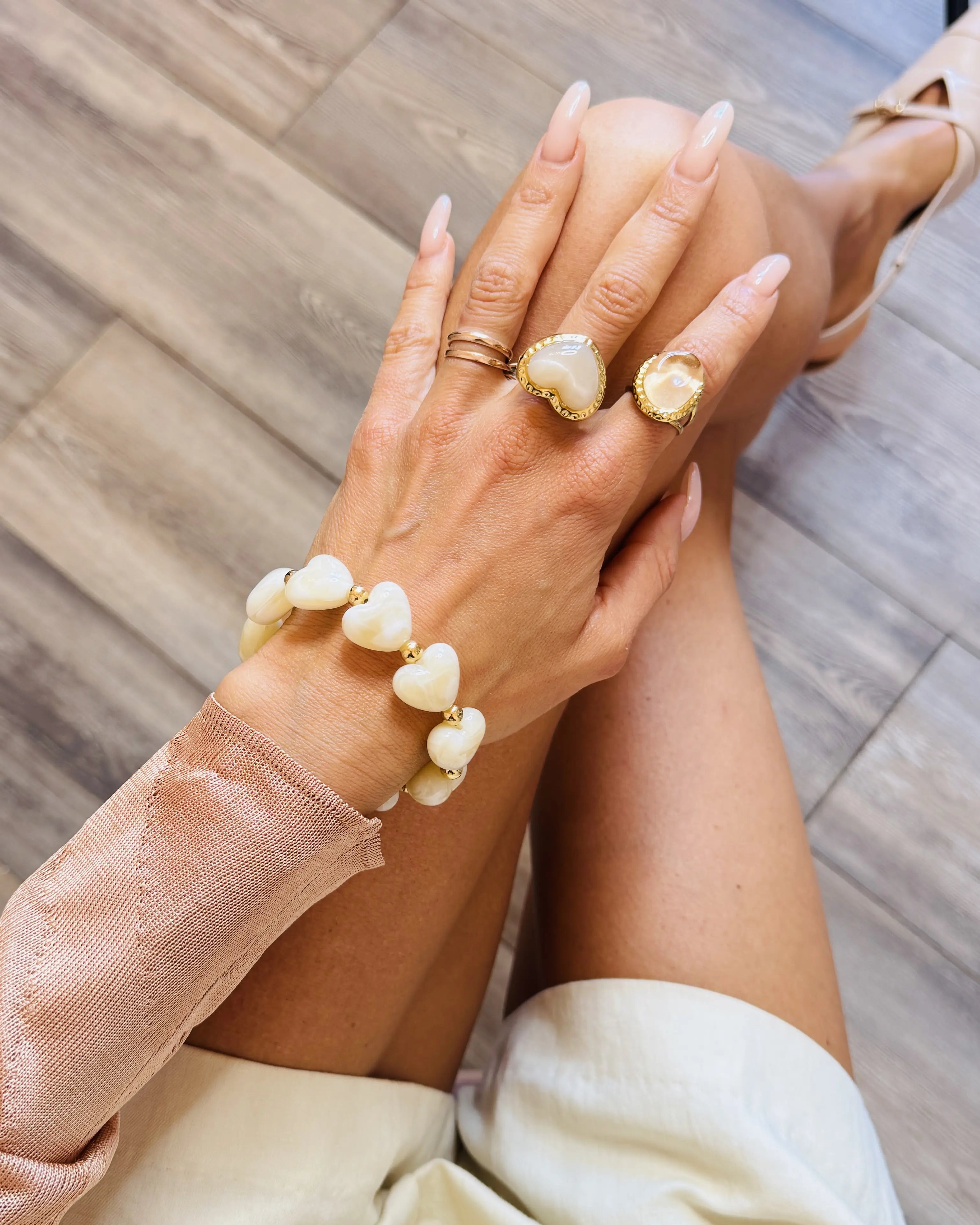 Bracciale cuore Jelly