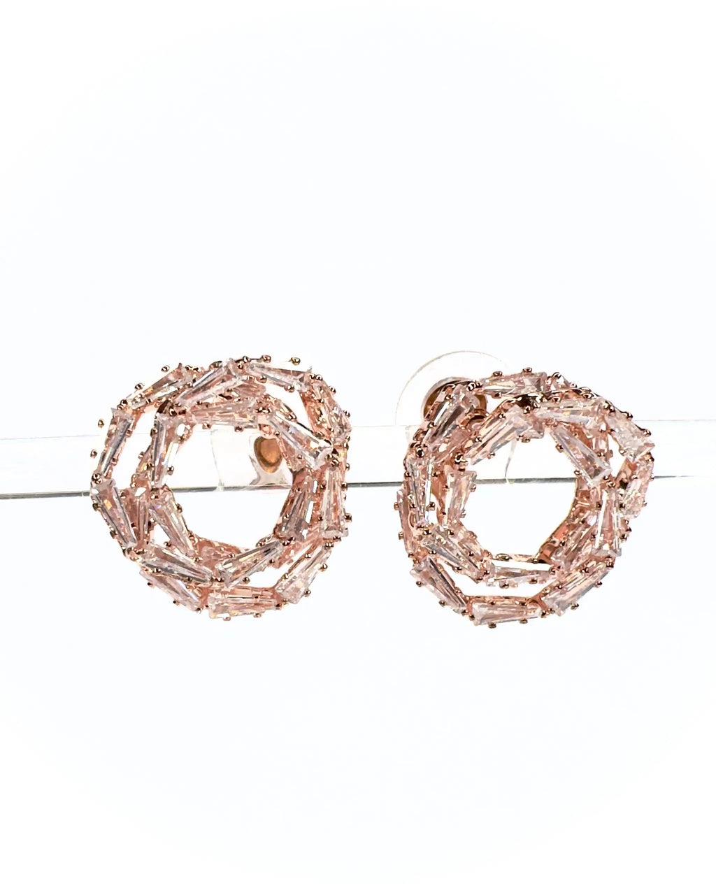 Orecchini Nodo Rosé