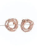 Orecchini Nodo Rosé