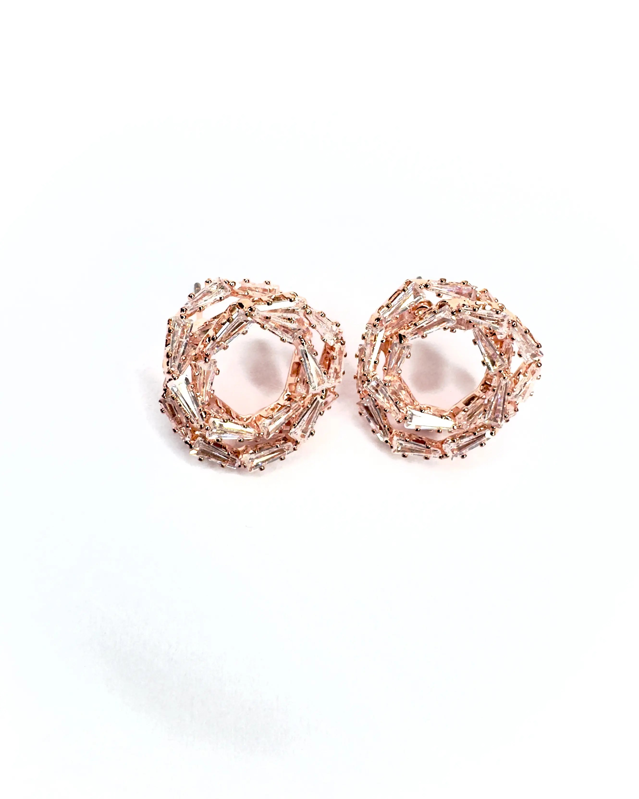 Orecchini Nodo Rosé