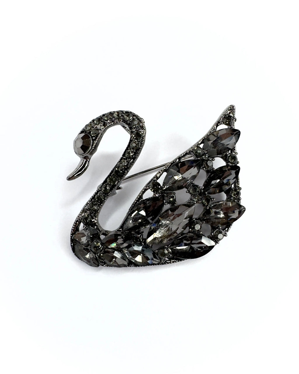 Spilla cigno nero