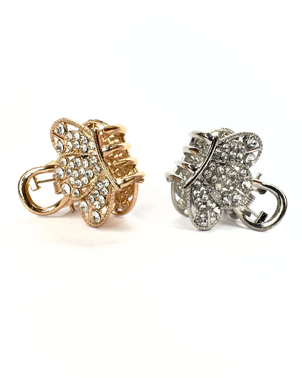 Pinzetta corona strass mini