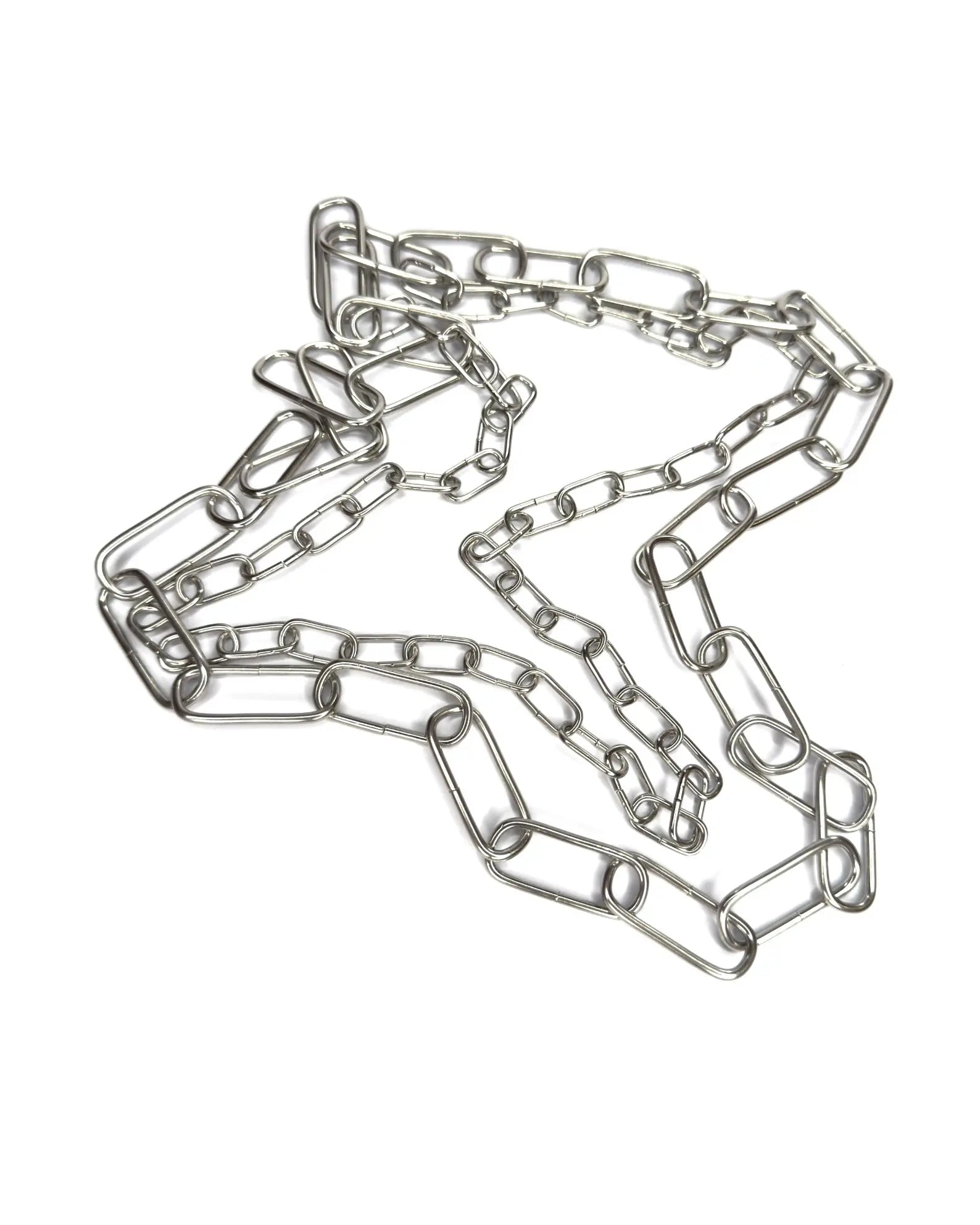 Collana maglia allungata doppia