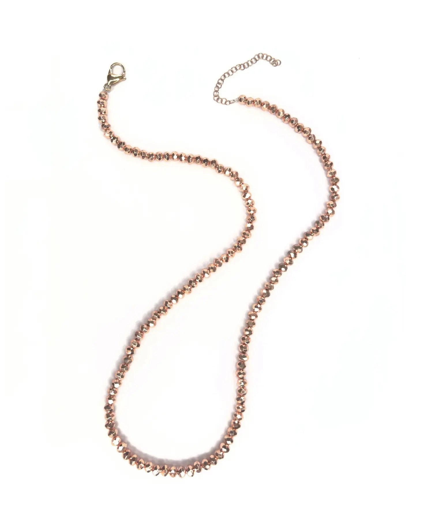 Collana brillante cangiante