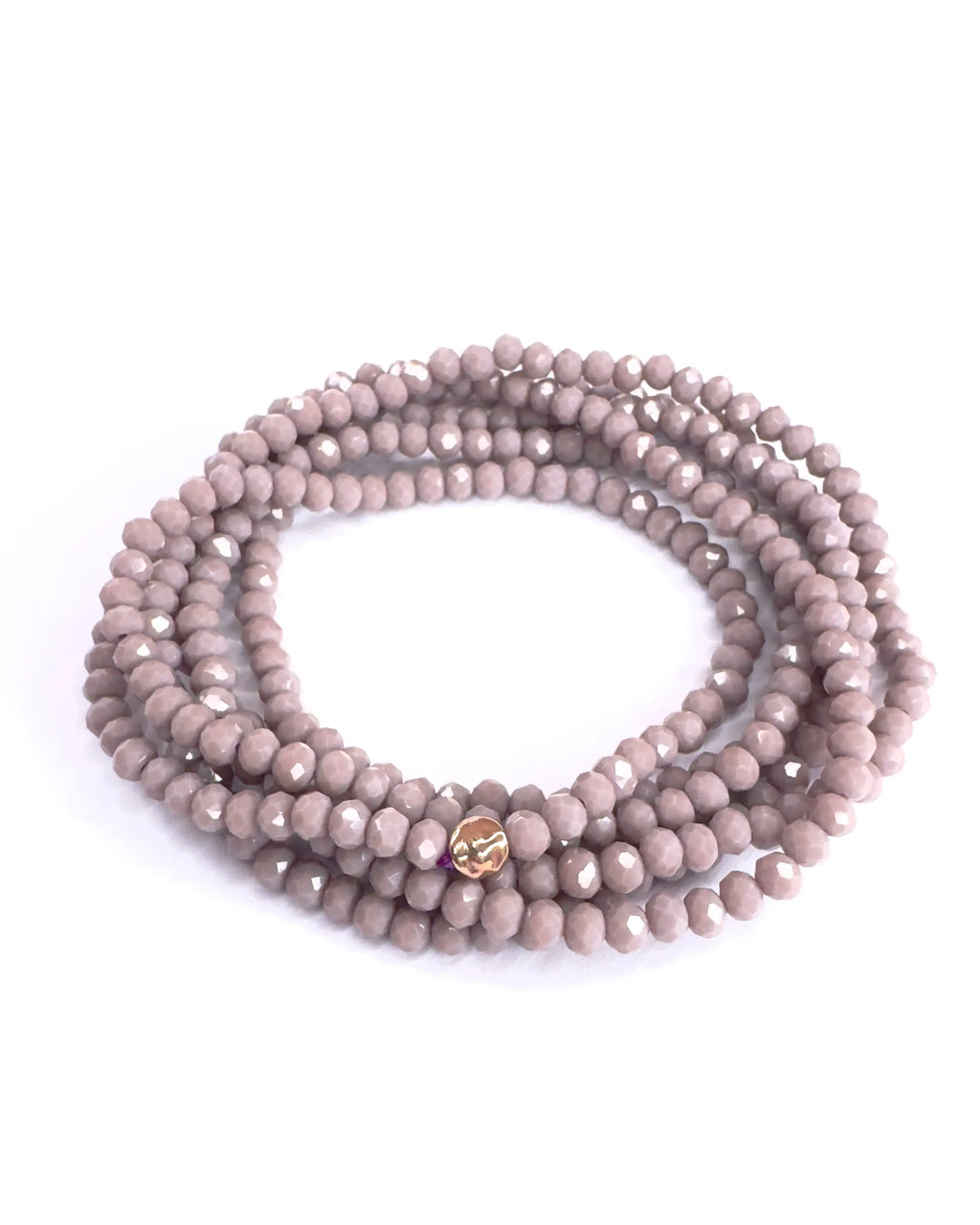 Collana lunga in vetro cristallo Essential