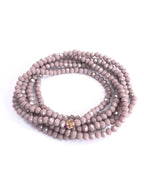 Collana lunga in vetro cristallo Essential