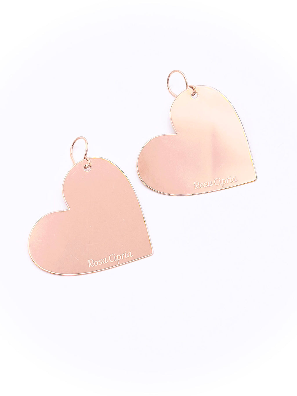Orecchini cuore oro rosa best seller