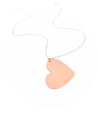 Collana lunga cuore oro rosa best seller