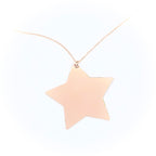 Collana stella oro rosa best seller
