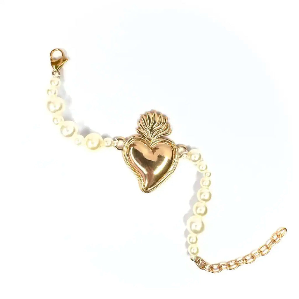 Bracciale cuore sacro