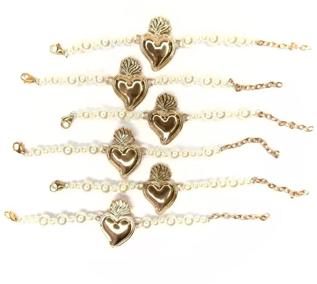 Bracciale cuore sacro